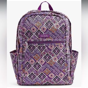 Vera Bradley Women's Lighten Up Grand Backpack, Sierra, One Size